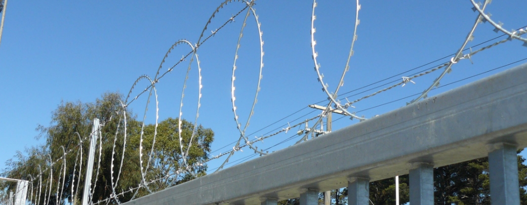 razor barbed wire,barbed wire fence