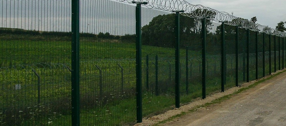 Airport fence