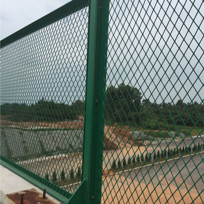 expanded metal fence