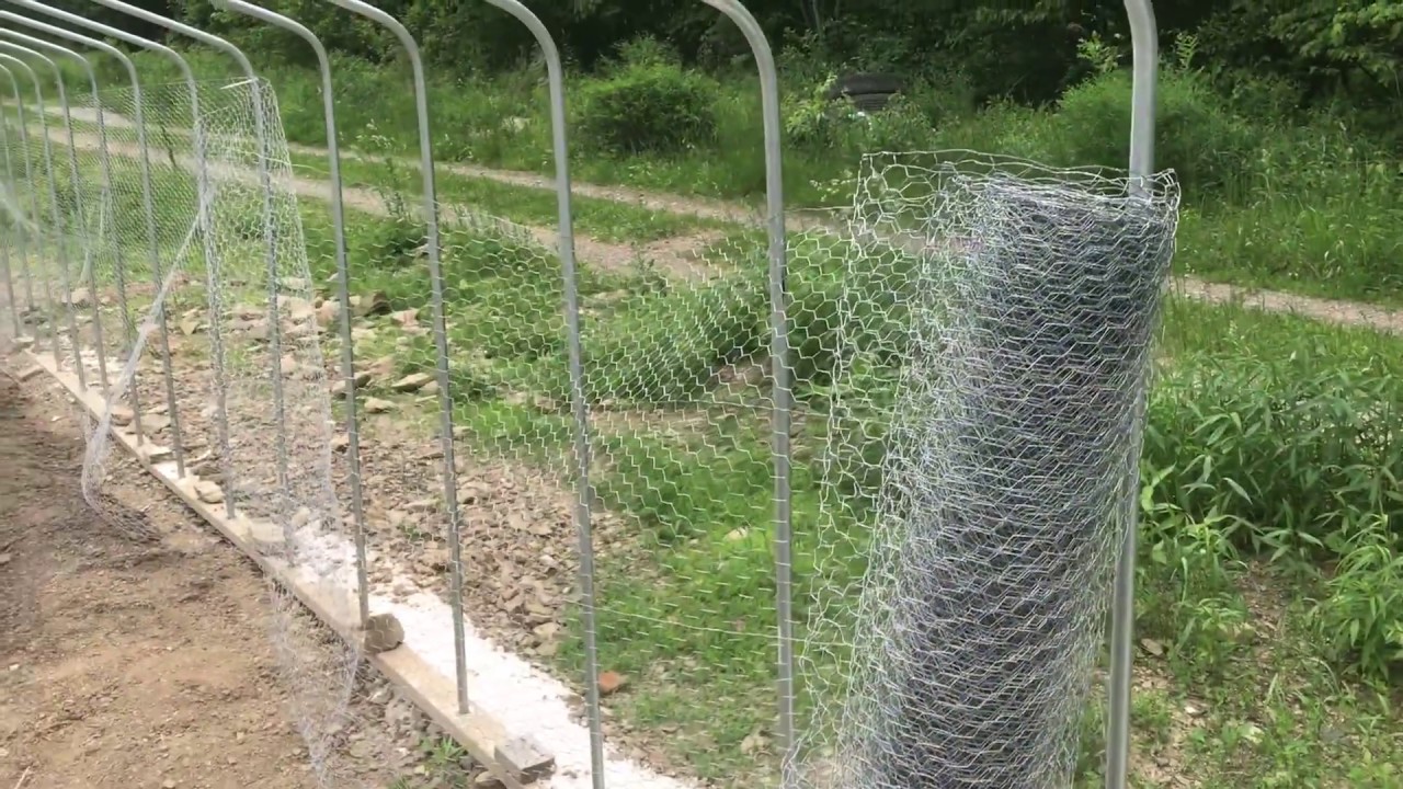 galvanized hexagonal wire mesh fence